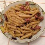 American Pasta with Sausage and Aubergines Marianna Appetizer