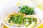American Cheese And Asparagus Tart Recipe Appetizer
