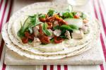 American Tuna And Hummus Wraps Recipe Appetizer