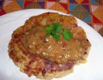 Ecuadorian Ecuadorean Potato Cakes With Peanut Sauce llapingachos Appetizer