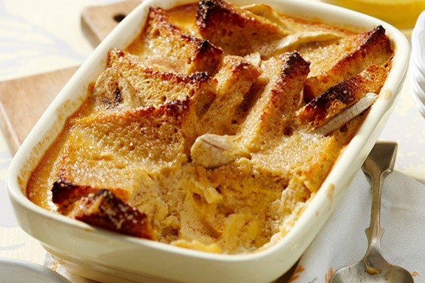 American Banana Bread And Butter Pudding Recipe 1 Dessert