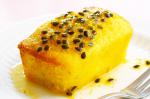 American Coconut Lime And Passionfruit Syrup Cakes Recipe Dessert
