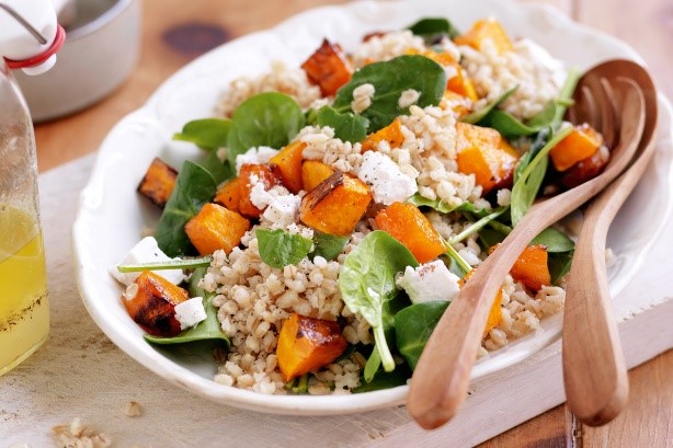 Canadian Barley And Honey Roast Pumpkin Salad Recipe Dessert