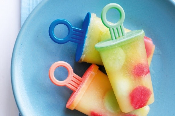 Canadian Melon And Pineapple Iceblocks Recipe Dessert