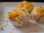 American Scrambled Egg Cupcakes With Cheddar Cheese Breakfast