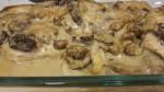 Canadian Chicken Breasts Smothered in a Mushroom Cream Sauce Dinner