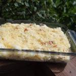 American Oven Dish with Cauliflower Cheese and Pasta Appetizer