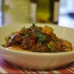 American Stew with Deer Meat Appetizer