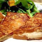 French Cheese French Toast Appetizer