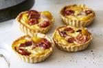American Ham And Tomato Tartlets Recipe Appetizer