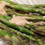 American Oven-baked Asparagus with Mustard Sauce Dessert