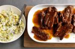 Canadian Smoky Barbecue Pork Ribs With Cabbage and Corn Slaw Recipe Dinner