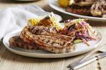 Canadian Sweet Lamb Chops With Coleslaw And Corn Recipe Dessert