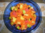 American Fruit  Carrot Salad Appetizer