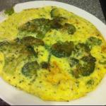 Canadian Omelet with Broccoli and Anchovies Appetizer