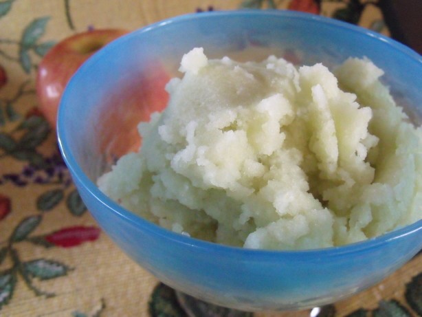 American Green Apple Cider Ice Appetizer