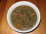 American Rosemary Lentil Vegetable Soup Appetizer