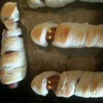 British Mummy Sausages Appetizer