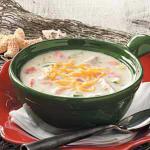 American Salmon Chowder for Appetizer