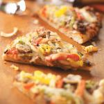 Canadian Traditional Philly Cheesesteak Pizza Appetizer