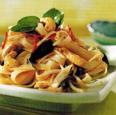 Thai Chicken Chilli And Noodle Stir-fry Dinner