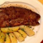 American Fried Trout with Herbs Filled Dessert
