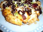 American Caramelized Cranberry Chicken Dinner