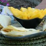 Australian Peaches and Cream Wontons Recipe Dessert