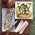 American Almond Feta Cheese with Herb Oil Appetizer