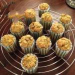 American Muffins with Courgettes Carrots and Raisins Dessert