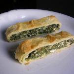 American Spinach Strudel with Feta Appetizer