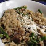 Italian Risotto with Asparagus and Mushrooms 1 Appetizer