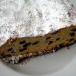 Australian Christmas Stollen with Currants and Sultanas Dessert