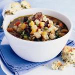 American Barley Soup with Lamb Dinner