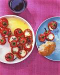 American Stuffed Marinated Hot Red Cherry Peppers Appetizer
