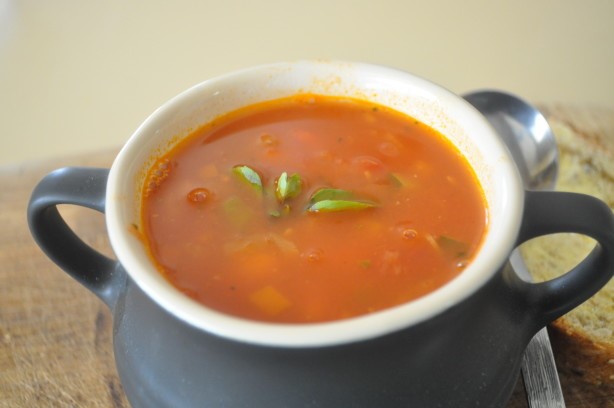 American Easy Vegetarian Soup Dinner