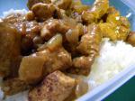 Indian Coconut Curried Chicken Dinner