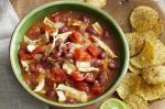 Mexican Mexican Chicken Soup With Avocado Salsa Recipe Appetizer