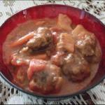 Canadian Crockpot Meatball Stew Soup