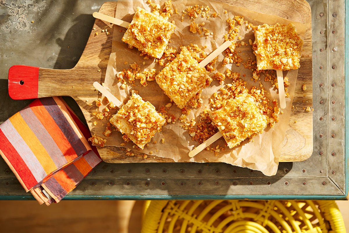 American Praline Peanut Butter Pops Appetizer