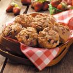 American Almond Berry Muffins 3 Dessert