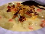 Kittencals Cheddar Cheese  Potato Soup recipe