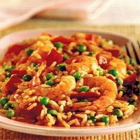 Caribbean Caribbean Shrimp with Rice Dinner