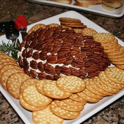 American pinecone Cheese Ball Breakfast