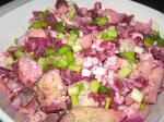 American Beet Feta and Granny Smith Apple Salad Appetizer