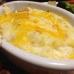 American Mashed Potatoes Baked Bream with Cheese Dessert