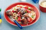 Italian Meatballs With Cherry Tomato Sauce Recipe recipe
