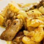 Liver Curry with Apples recipe