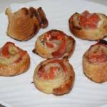 Snails Feuilletes with Smoked Salmon recipe