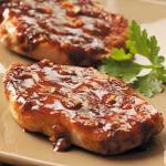 American Sweet and Spicy Pork Chops BBQ Grill